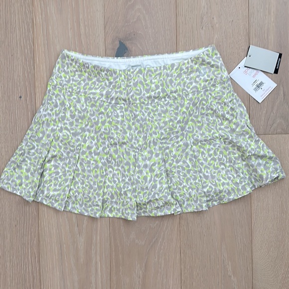EleVen by Venus 13" Flutter leopard print Skirt - Picture 1 of 4